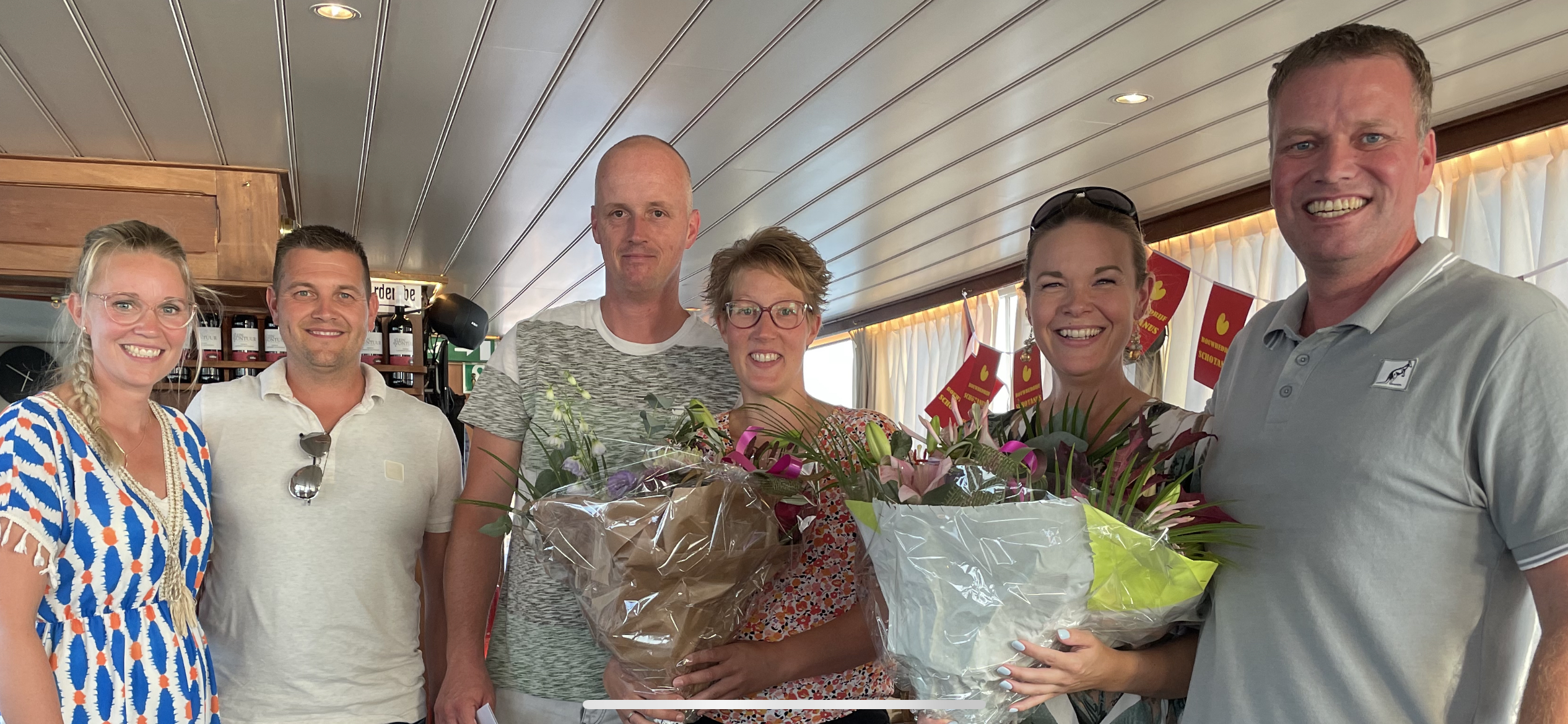 Henk en Karel 25 jaar in dienst